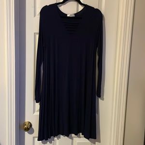 Navy dress